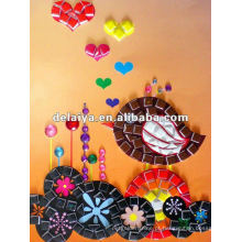 Baby DIY mosaico de arte para Cute Black-bird